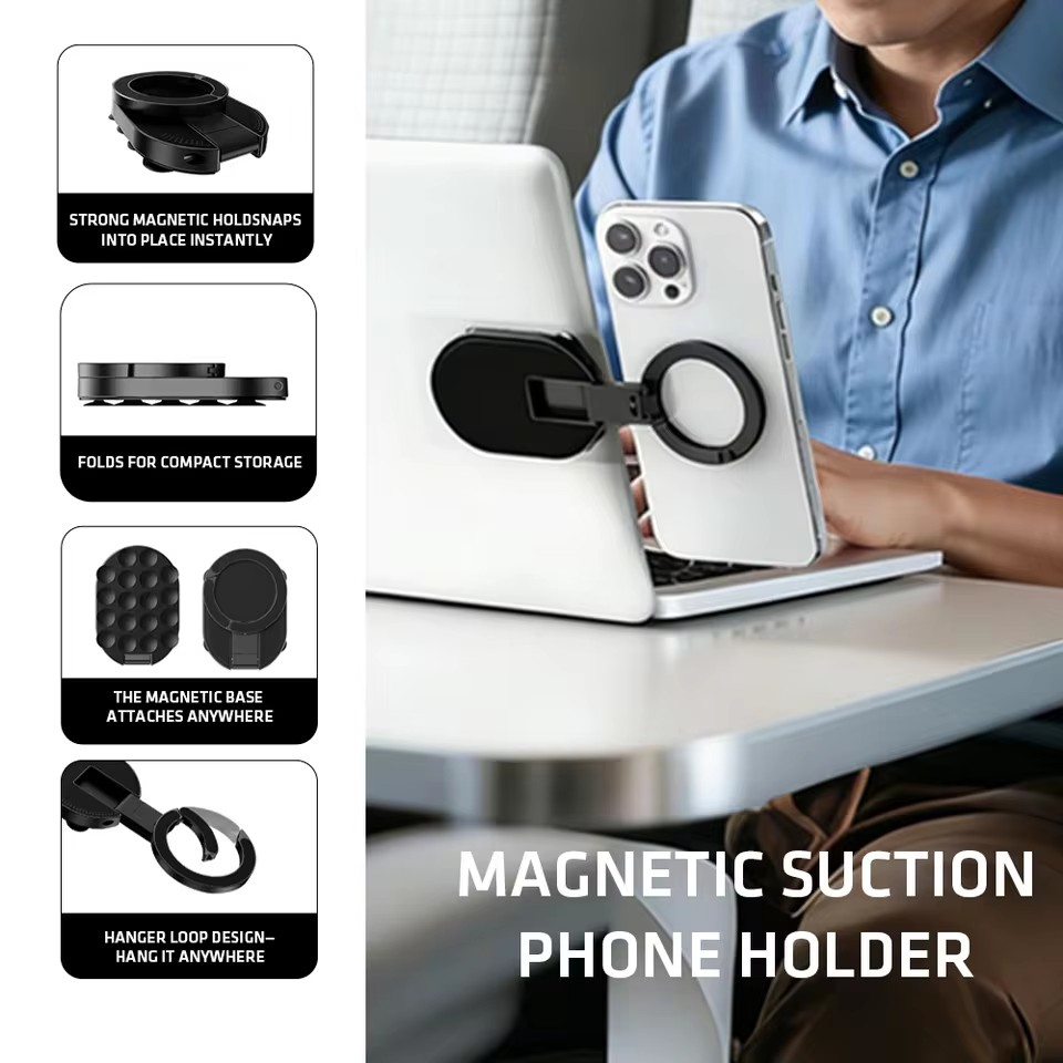 Phone Accessory - MA39 Magnetic Foldable Phone Stand Universal