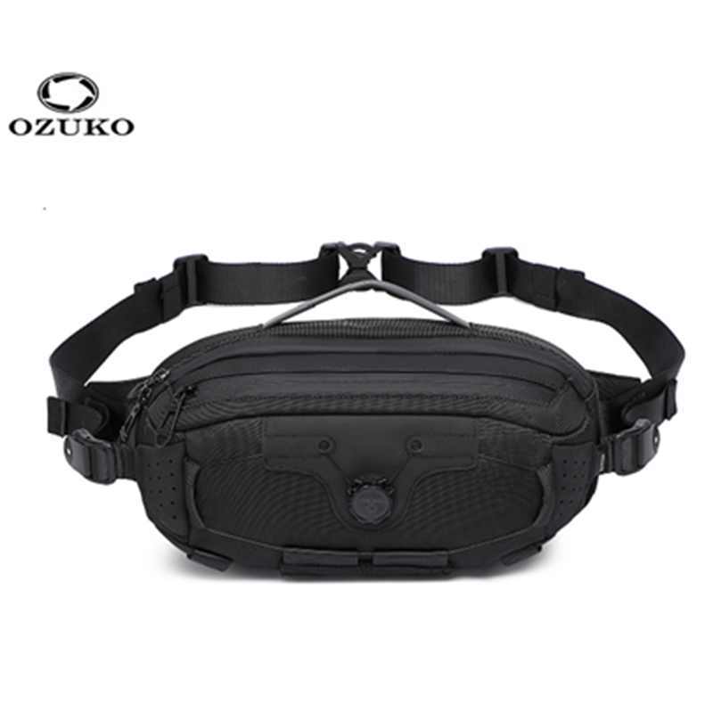 Phone Accessories For Men - OZUKO Multi-function Chest Bag Men Tactical