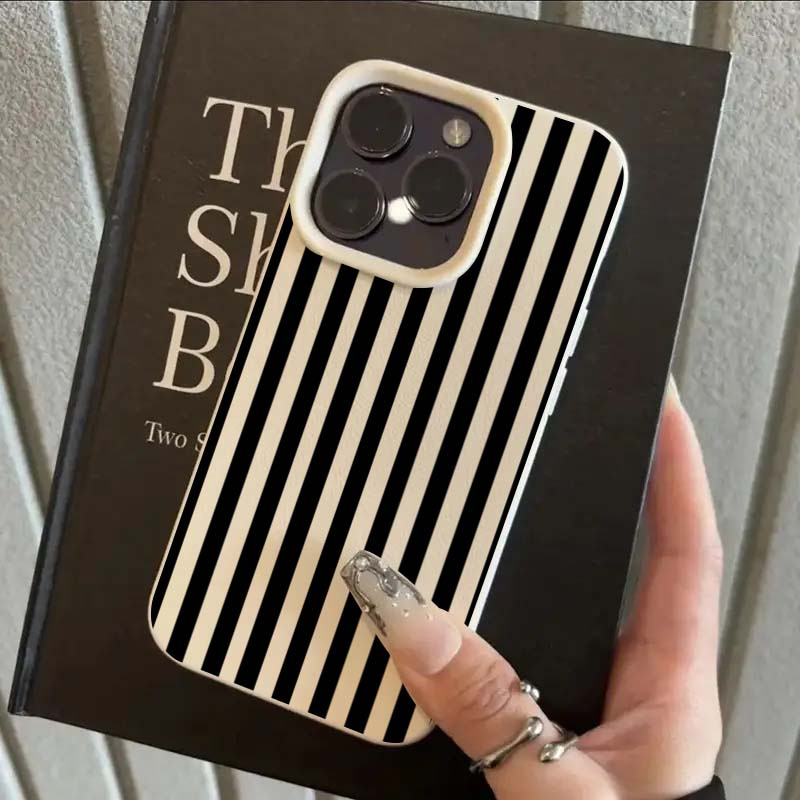 Phone Accessories To Sell - Colorful Striped Minimalist INS Couple Phone