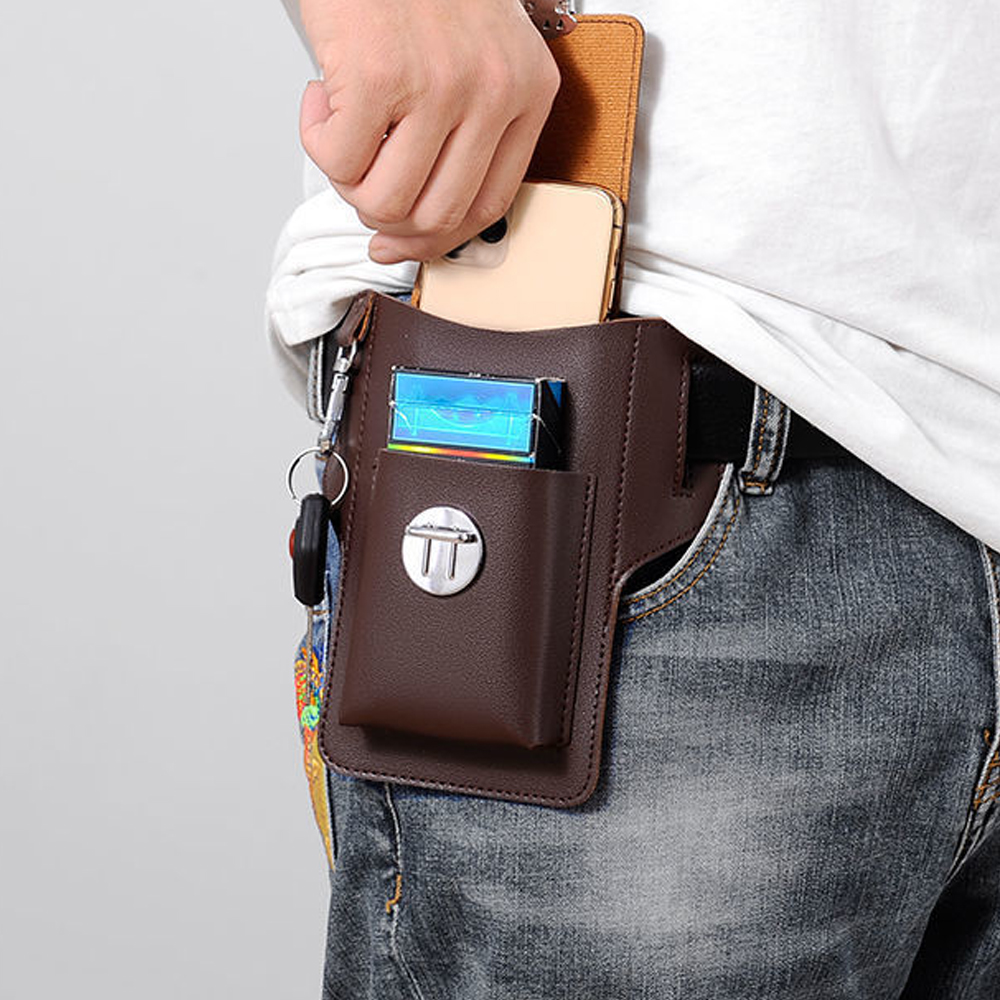 New Men Waist Bag Mobile Phone - Phone Accessories For Men recension och pris