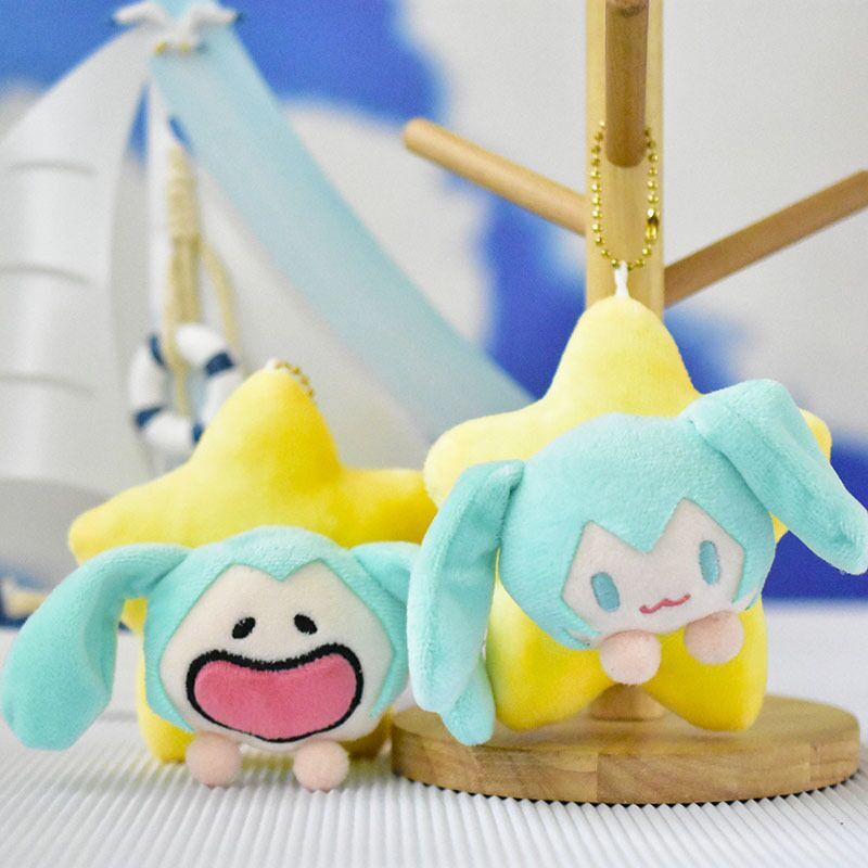 Cute Hatsune Miku Plush Keycha - Phone Accessories Charms recension och pris