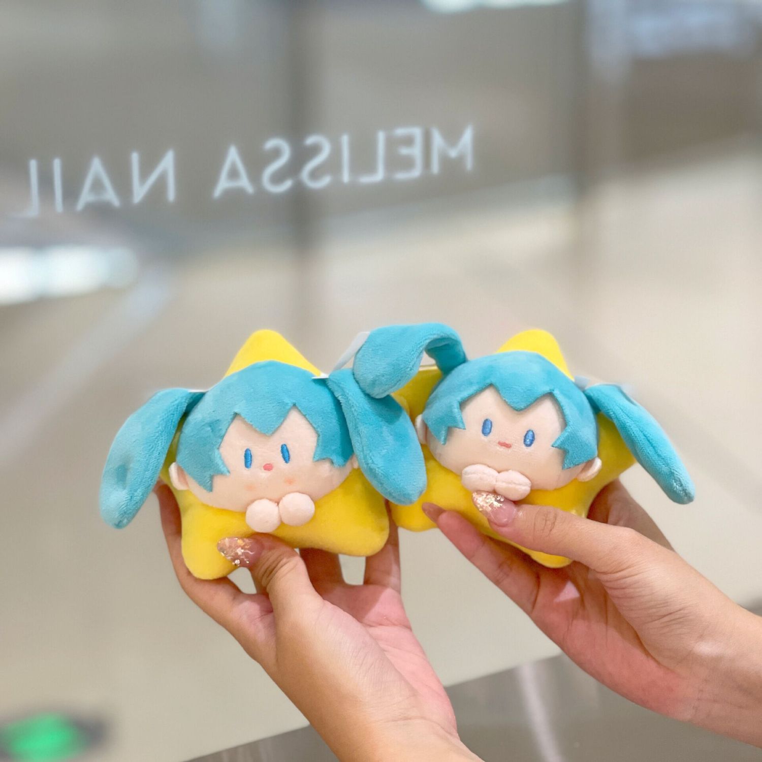 Cute Hatsune Miku Plush Keycha - Phone Accessories Charms recension och pris