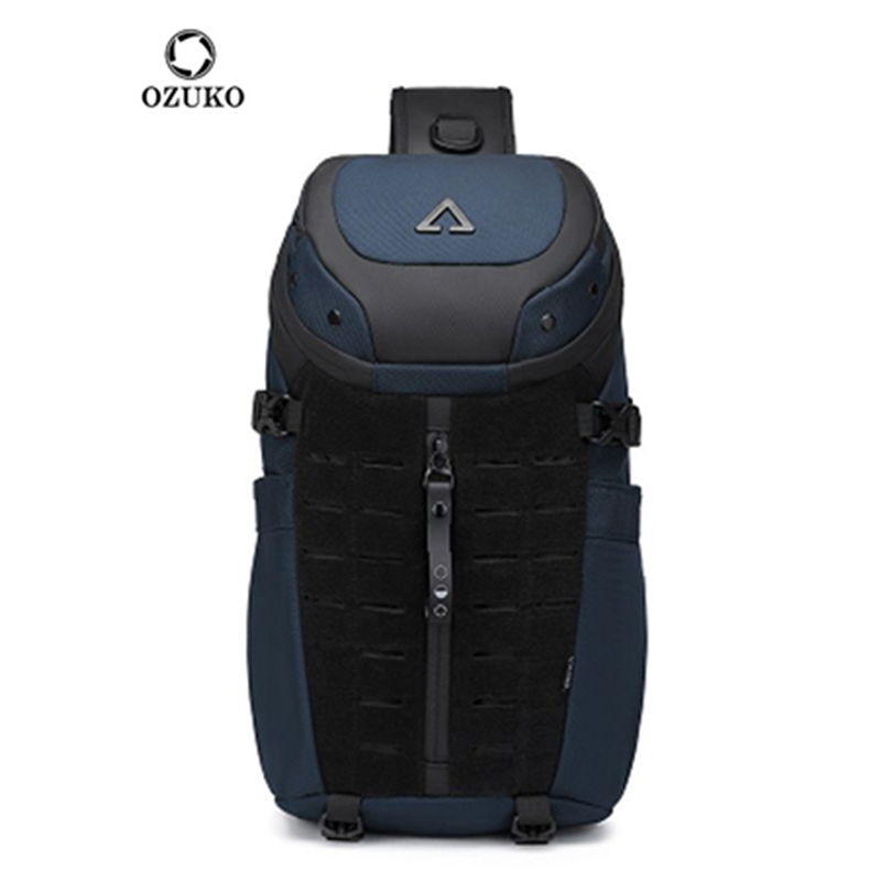 Ozuko Chest Bag Cross Bag Men  - Phone Accessories For Men recension och pris