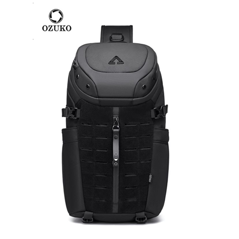 Ozuko Chest Bag Cross Bag Men  - Phone Accessories For Men recension och pris