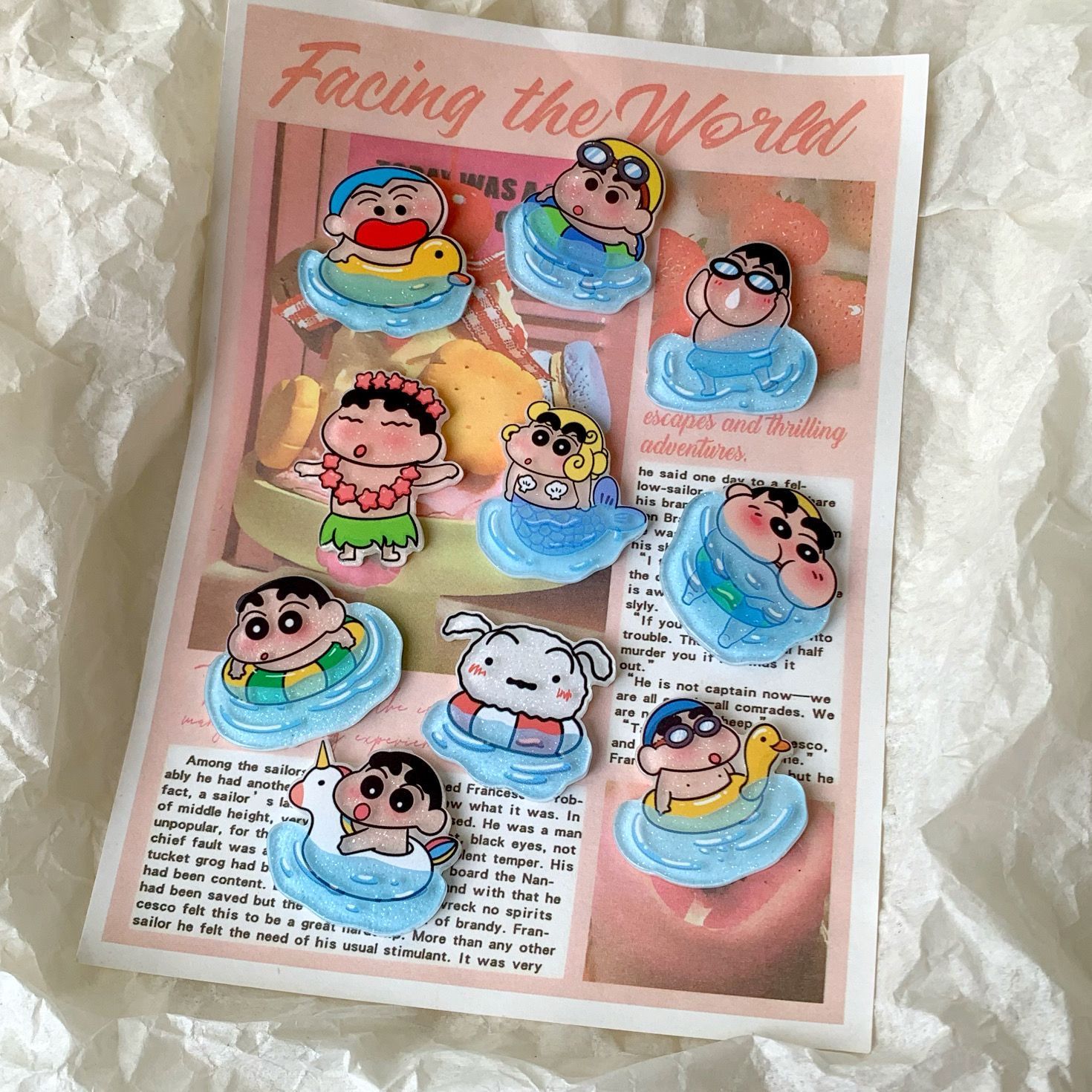 Crayon Shin-chan resin accesso - Phone Accessories Quotes recension och pris
