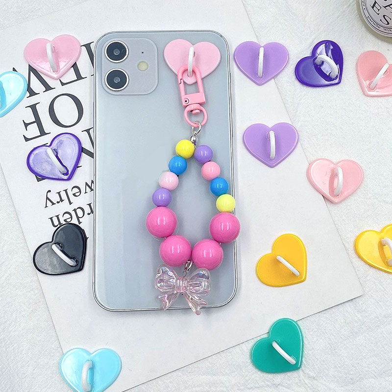 5PCS Kawaii Adhesive Metal Hea - Phone Accessories Hanger recension och pris