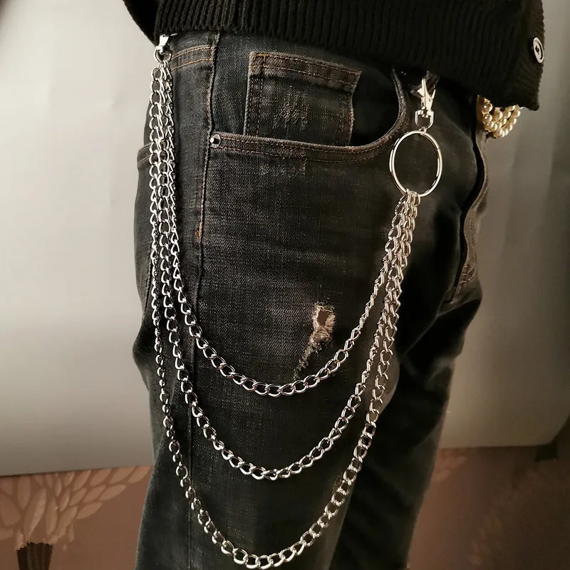 Layer Metal Belt Chain Punk Ho - Phone Accessories For Men recension och pris