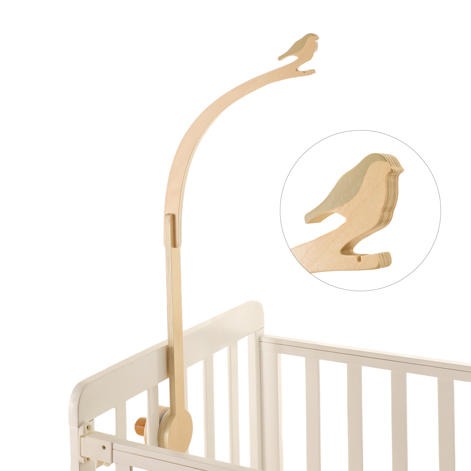 Baby Wooden Little Birdie Bed  - Phone Accessories Hanger recension och pris