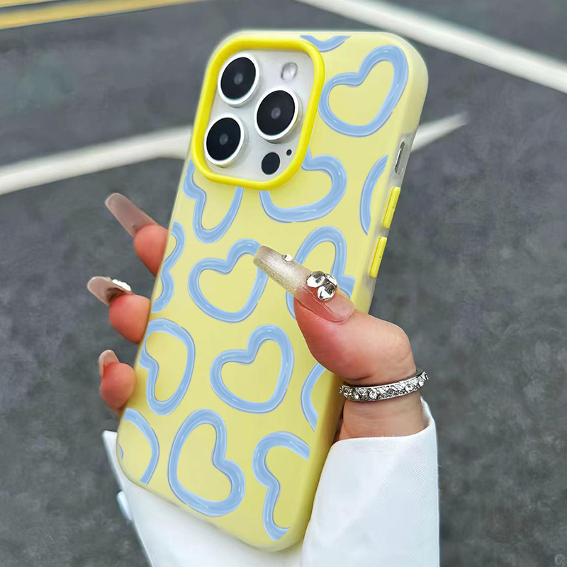 Cute Oil Painting Love Heart P - Phone Accessories To Sell recension och pris