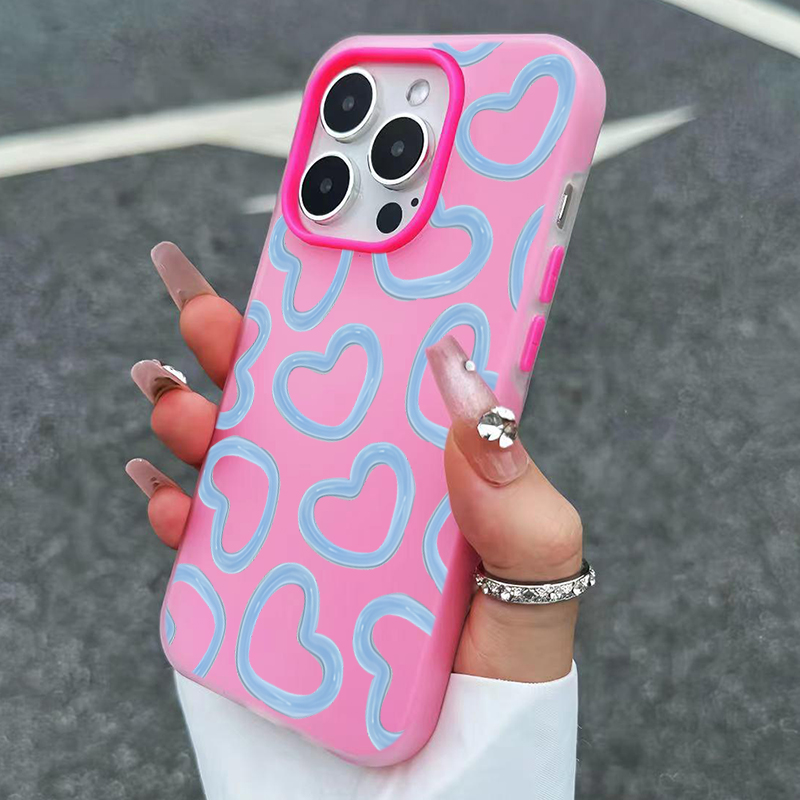 Cute Oil Painting Love Heart P - Phone Accessories To Sell recension och pris