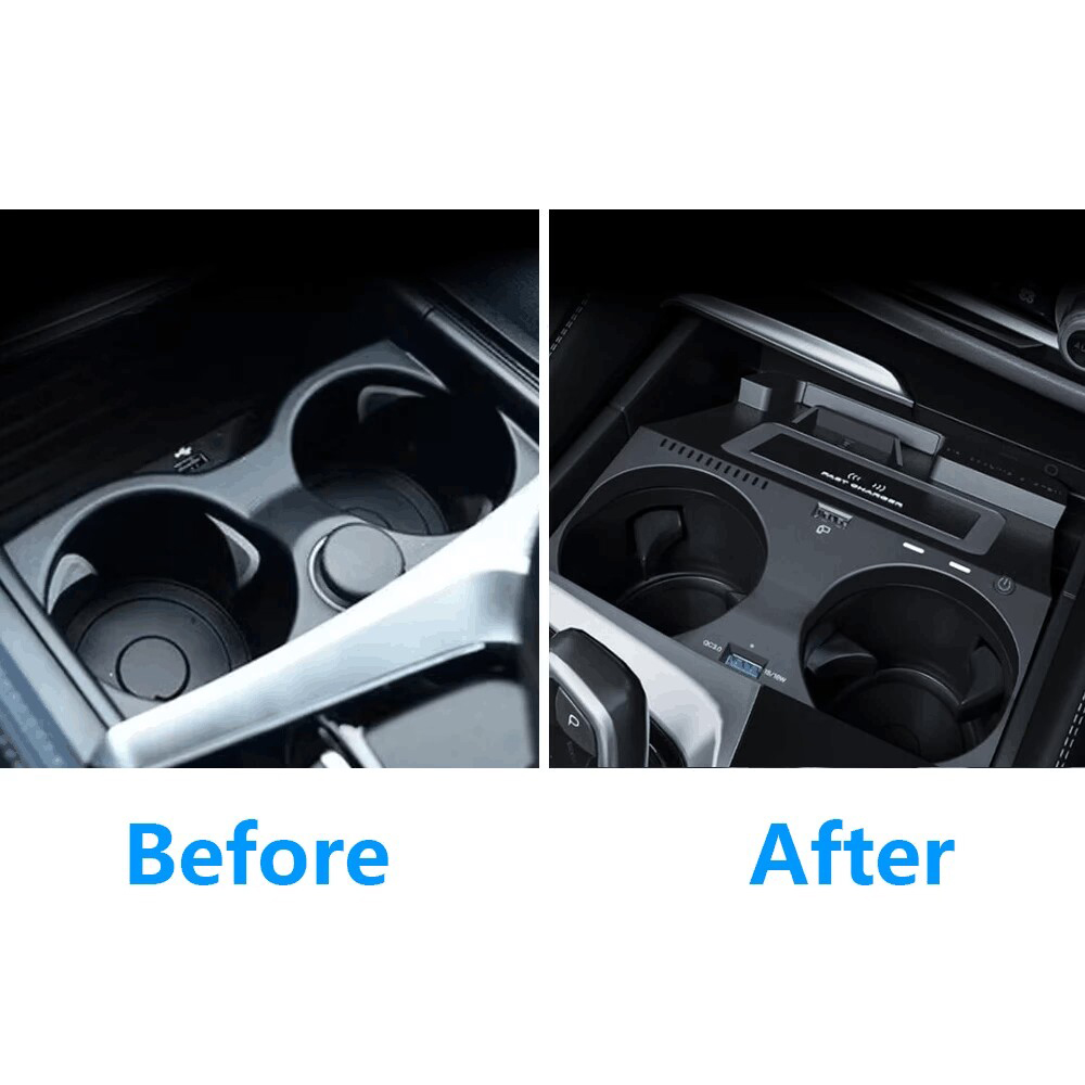 Car Phone Holder Wireless Char - Phone Accessories For Android recension och pris