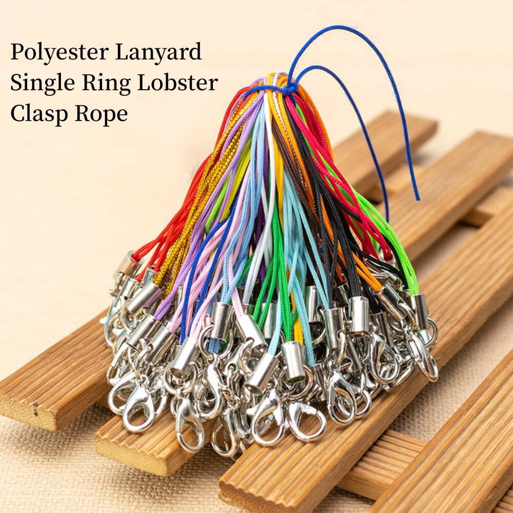 100pcs Polyester Lanyard Singl - Phone Accessories Hanger recension och pris