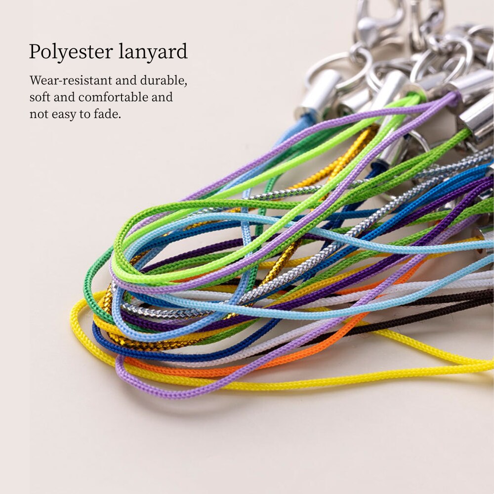 100pcs Polyester Lanyard Singl - Phone Accessories Hanger recension och pris
