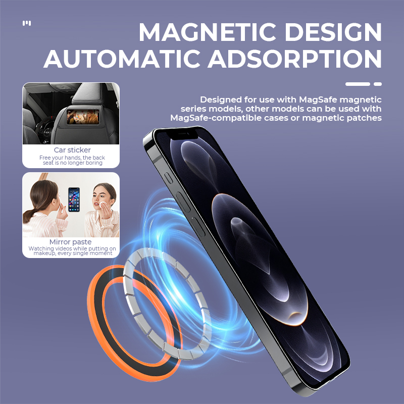 For Magsafe Strong Magnetic Ri - Phone Accessory recension och pris