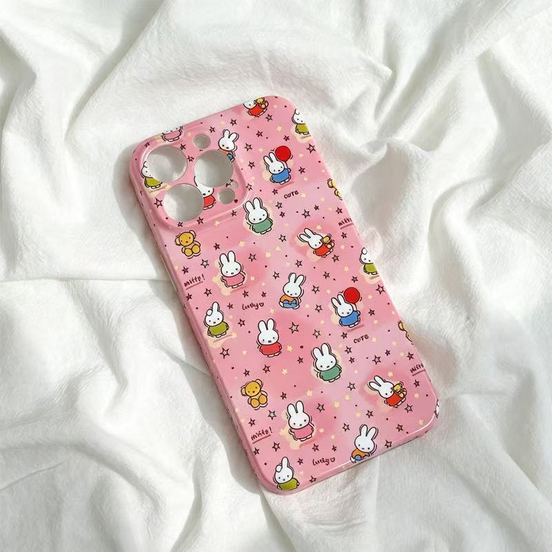 Kawaii Pink Miffy Bear Phone C - Phone Accessories From China recension och pris