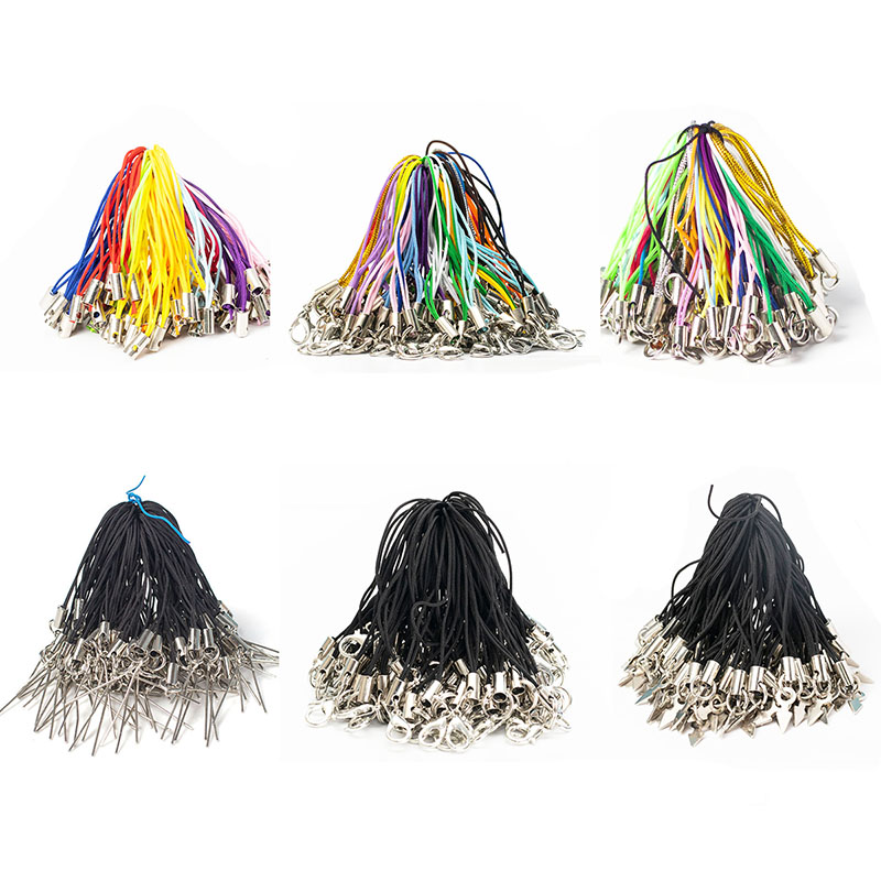 Mixed 100pcs/lot Thread Cord K - Phone Accessories Hanger recension och pris