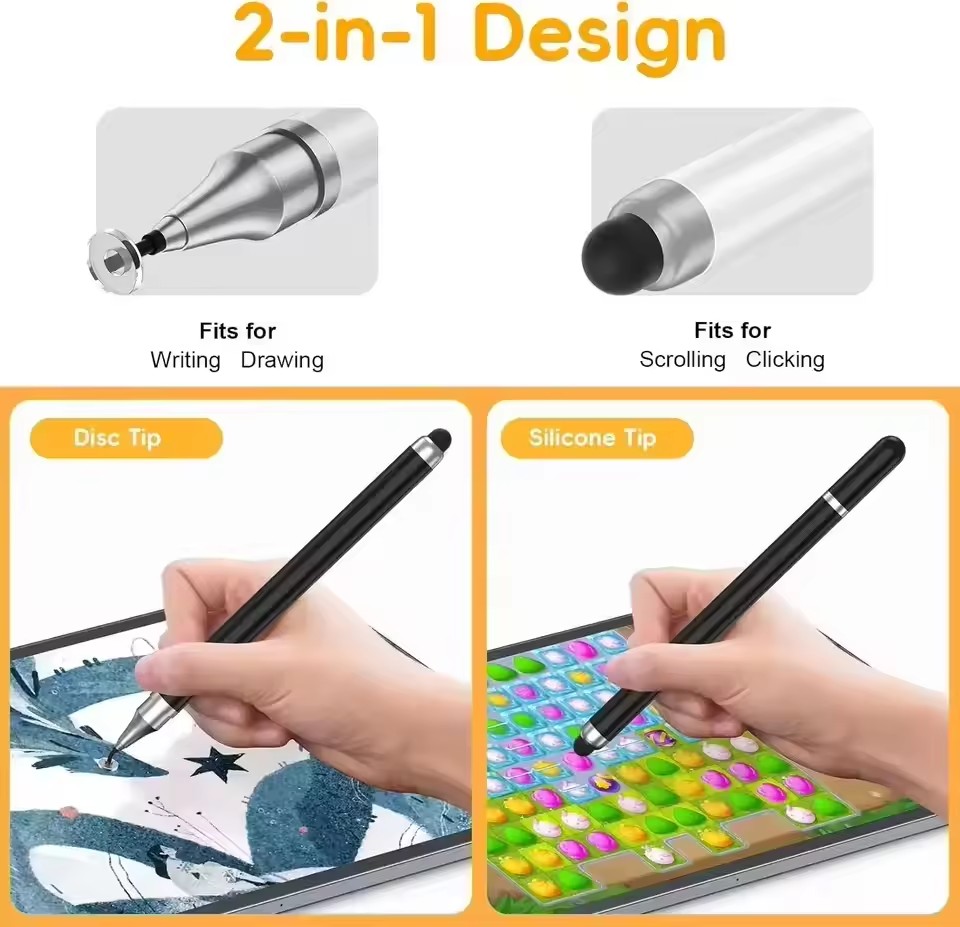 2 in 1 Universal Stylus Pen Fo - Phone Accessories For Android recension och pris